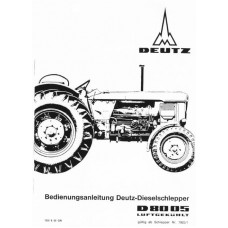 Deutz D8005 Operators Manual
